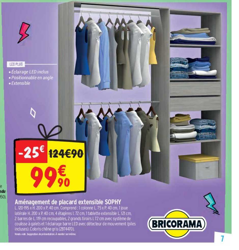 Aménagement De Placard Extensible Sophy