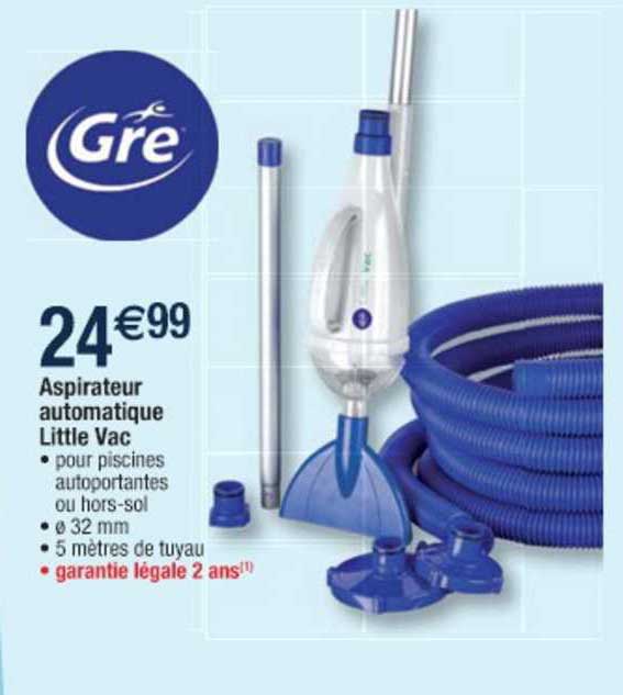 aspirateur automatique little vac gré