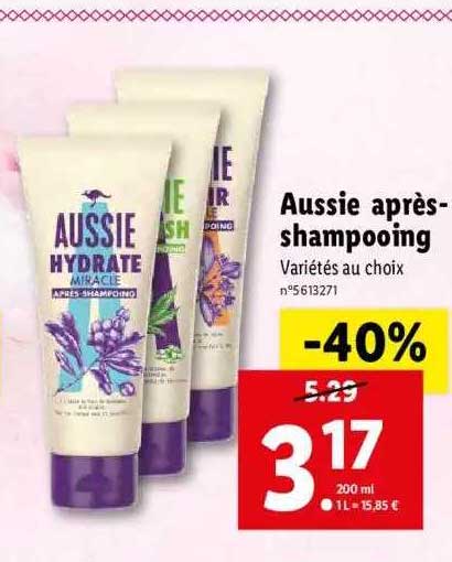 aussie après-shampooing