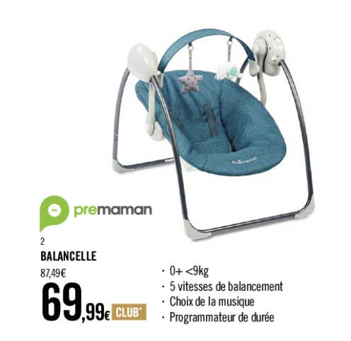 balancelle premaman