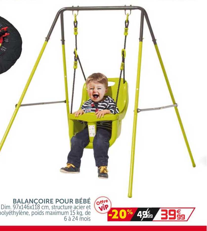 balançoire pour bébé