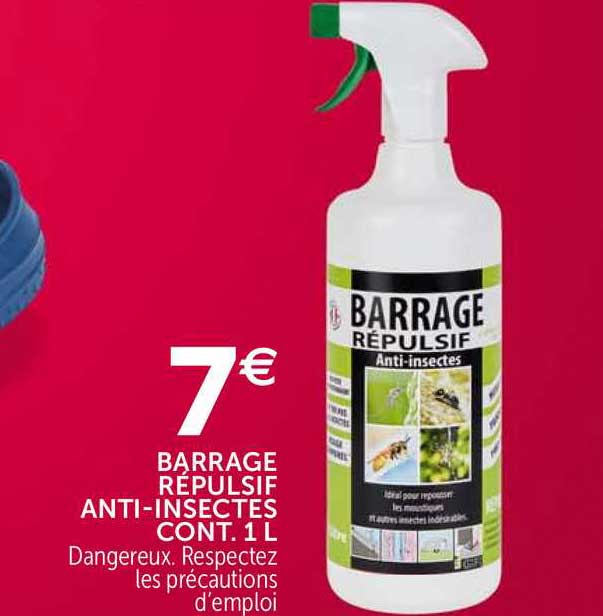 barrage répulsif anti-insectes cont. 1l