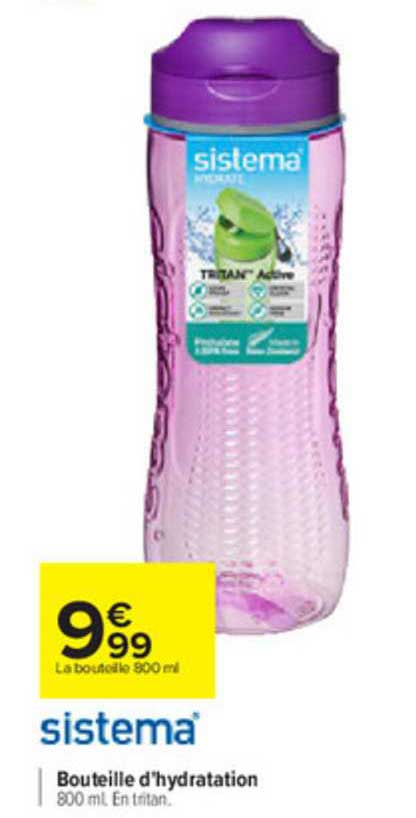 bouteille d'hydratation  sistema