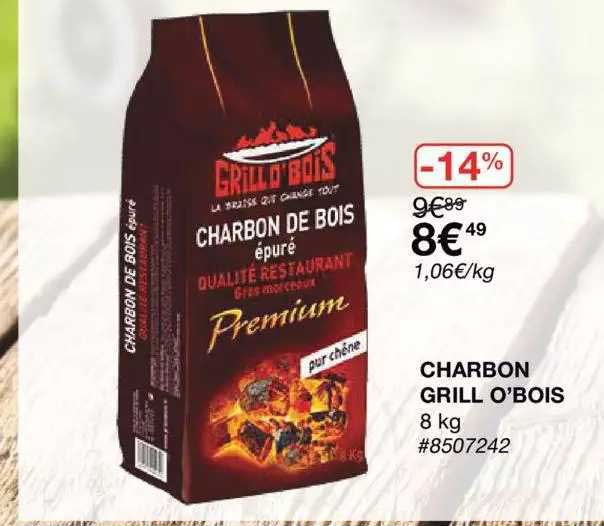 charbon grill o'bois