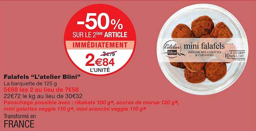 Falafels "l'atelier Blini"