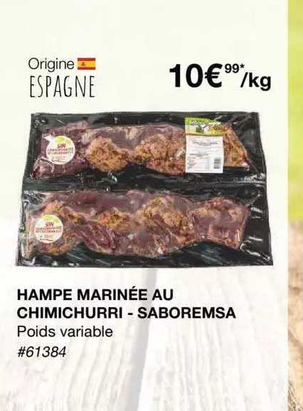 hampe marinée au chimichurri - saboremsa