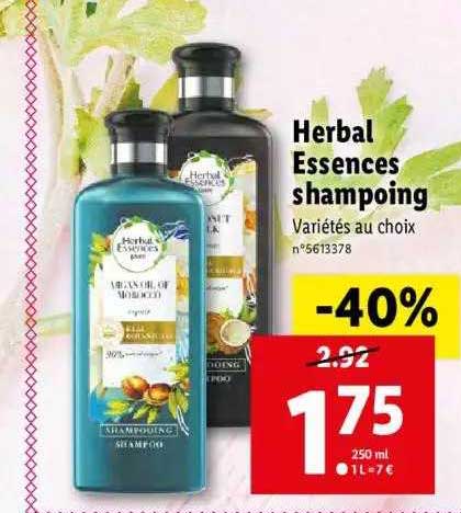 herbal essences shampoing