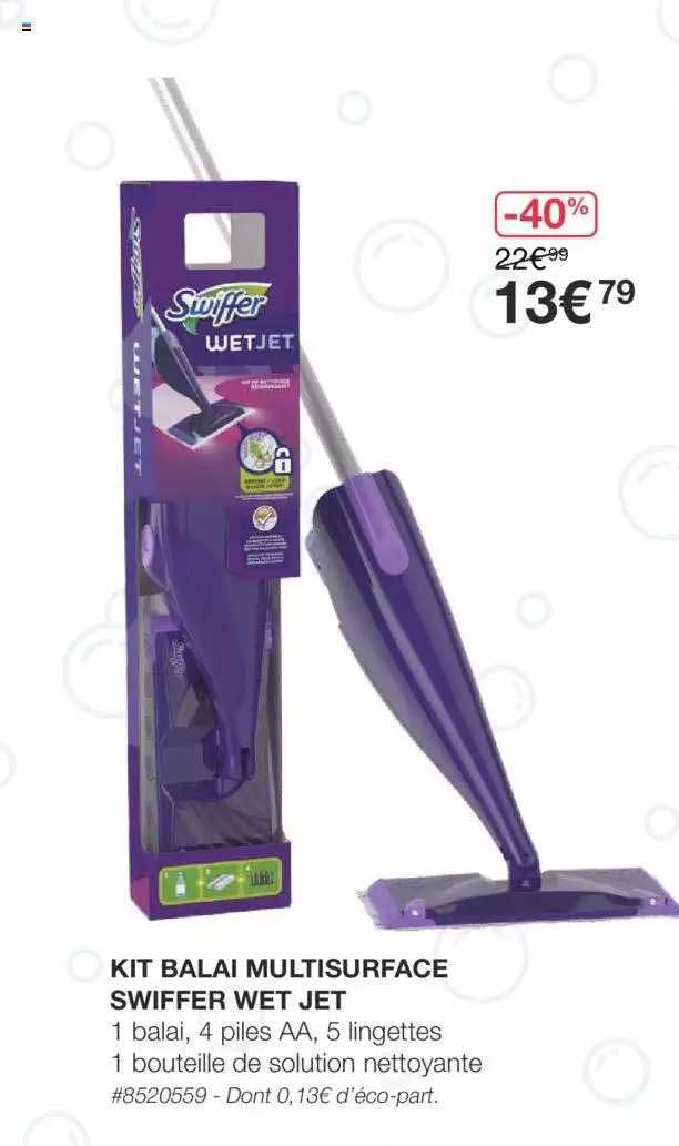 Kit Balai Multisurface Swiffer Wet Jet