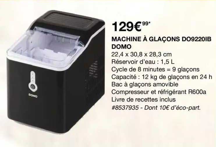 Machine à Glaçons Do9220ib Domo