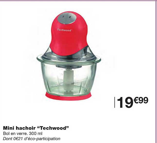 Mini Hachoir "techwood"