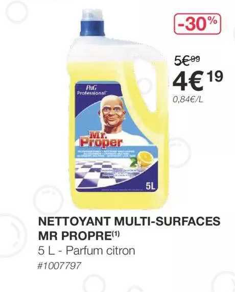 nettoyant multi-surfaces mr propre