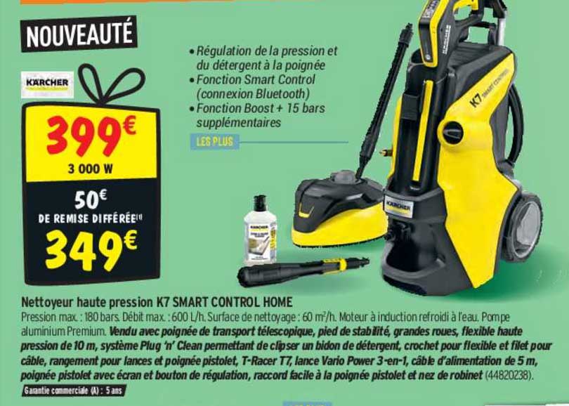 nettoyeur haute pression k7 smart control home