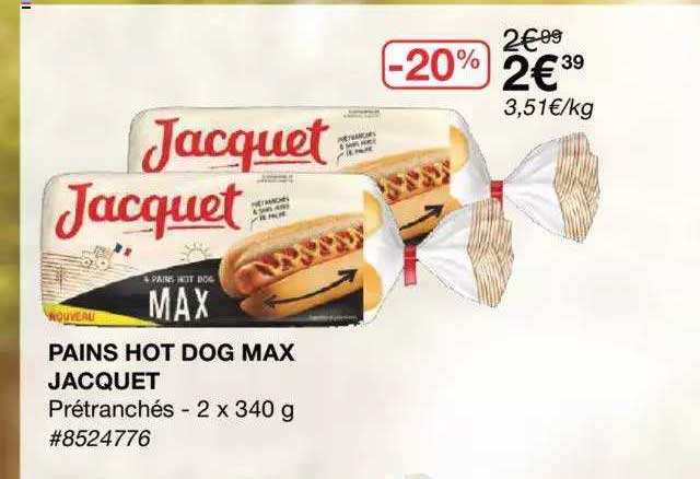 pains hot dog max jacquet