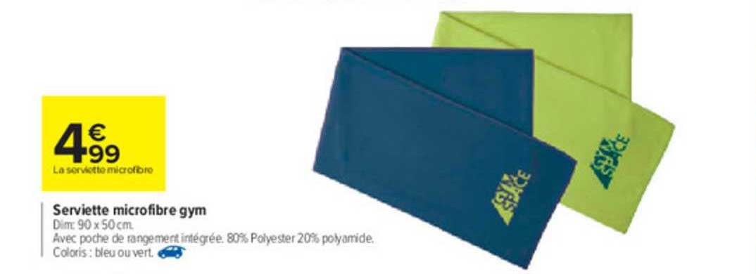 Serviette Microfibre Gym