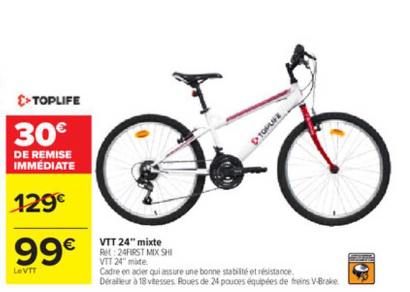 Vtt 24" Mixte Toplife