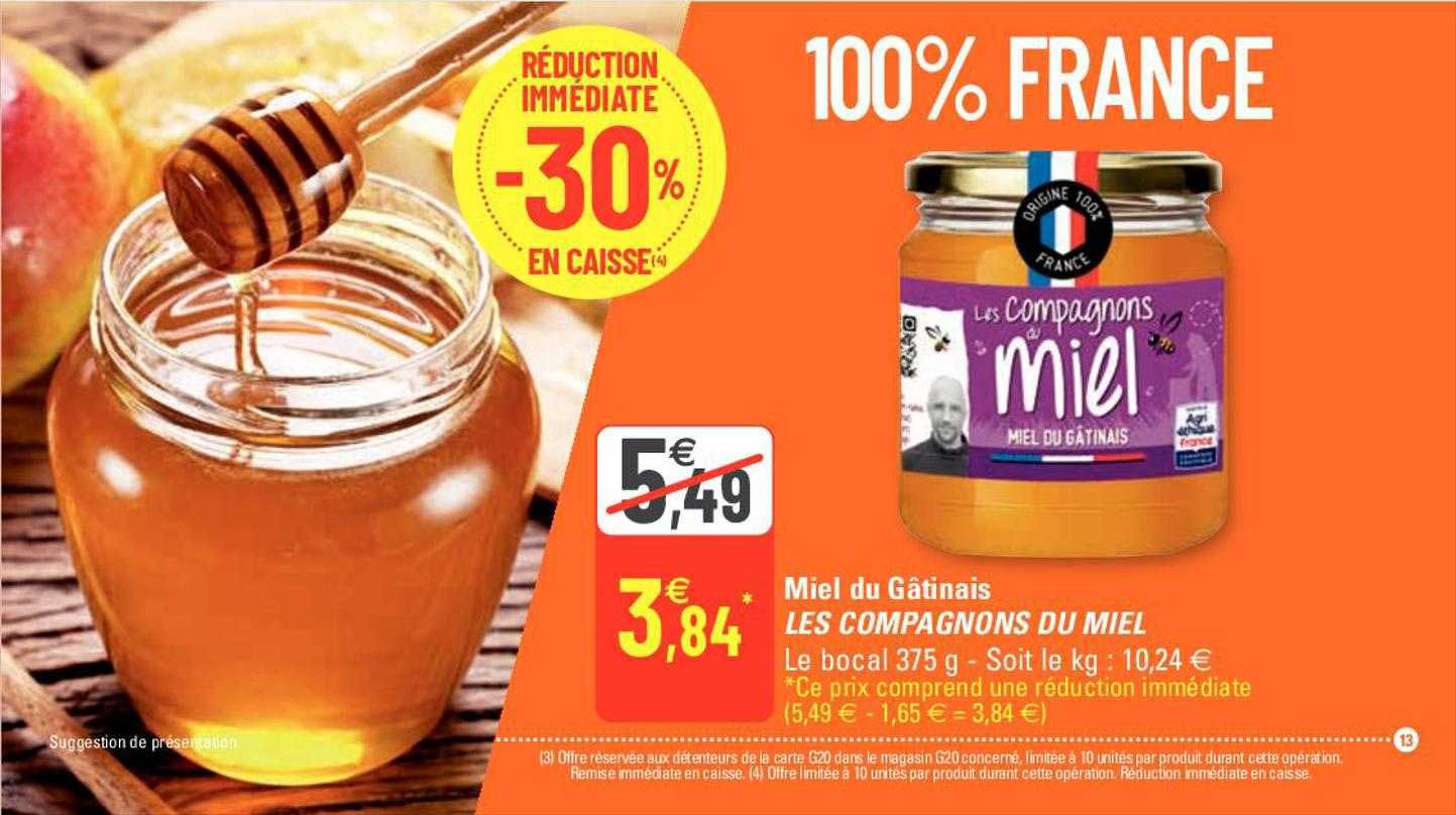 miel du gâtinais les compagnons du miel