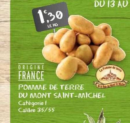 pomme de terre du mont saint-michel