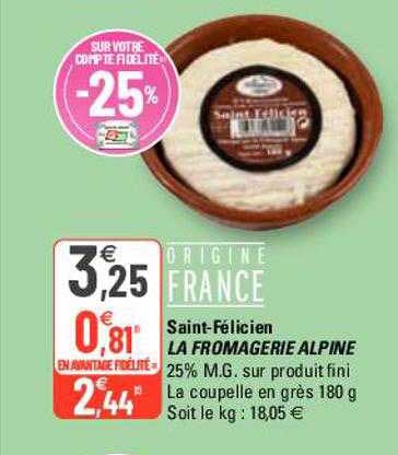saint-félicien la fromagerie alpine