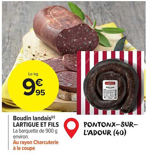 boudin landais lartique et fils
