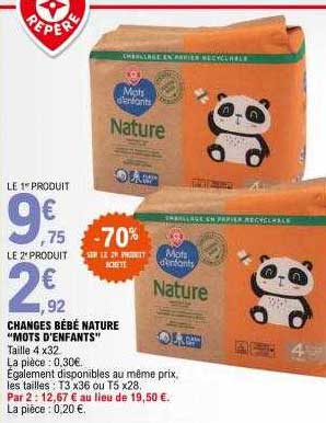 changes bébé nature "mots d'enfants"