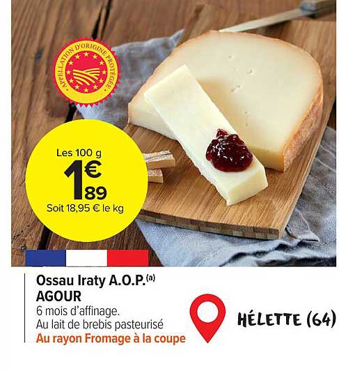 ossau iraty a.o.p. agour