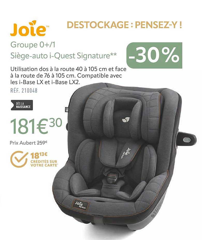 siège-auto i-quest signature joie