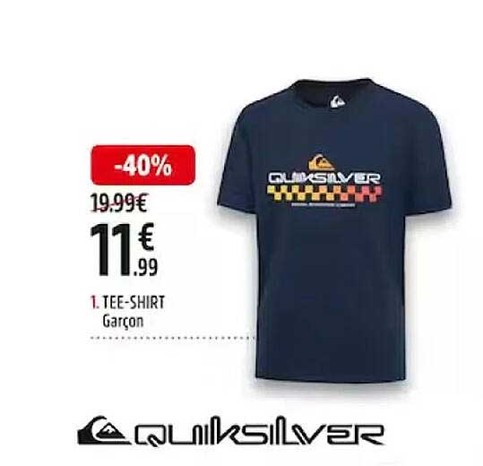tee-shirt garçon quiksilver