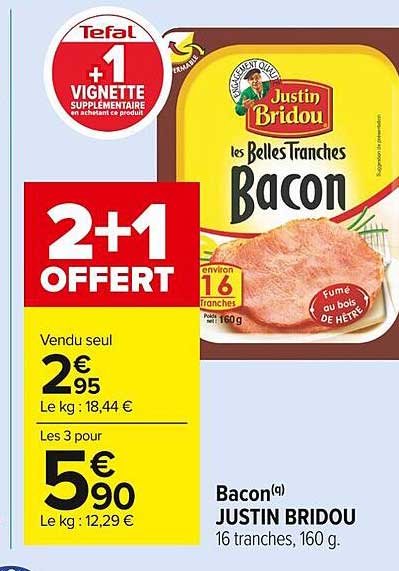 bacon justin bridou