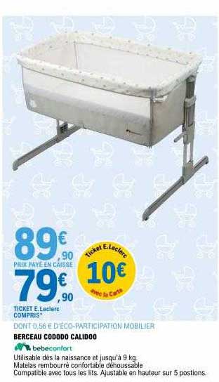 berceau cododo calidoo bébé confort