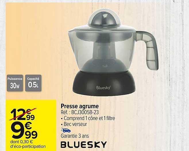 bluesky presse agrume