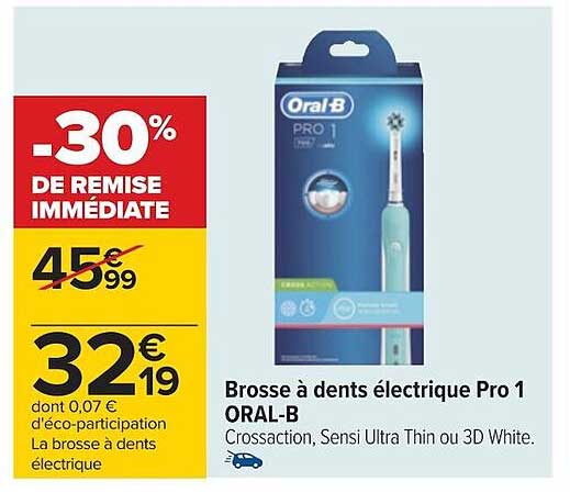 brosse à dents électrique pro 1 oral-b
