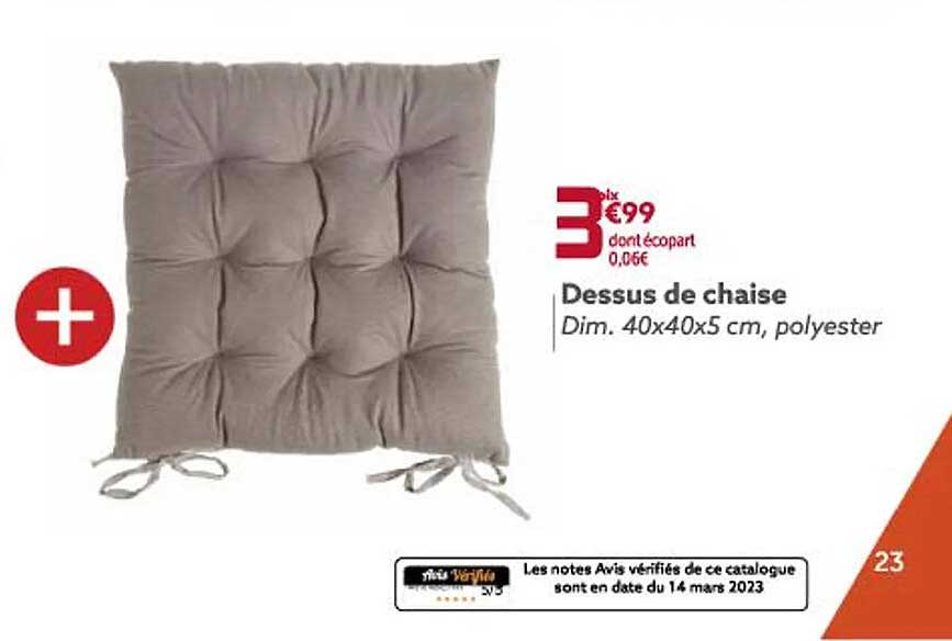Dessus De Chaise