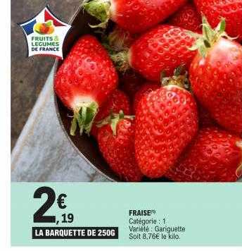 fraise gariguette