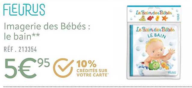 imagerie des bébés : le bain fleurus