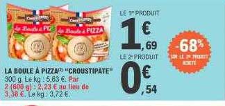 La Boule à Pizza "croustipate"