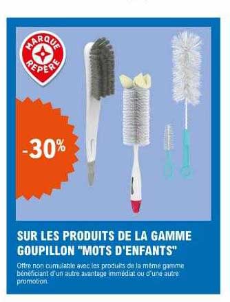 la gamme goupillon "mots d'enfants"