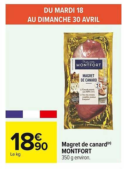Magret De Canard Montfort