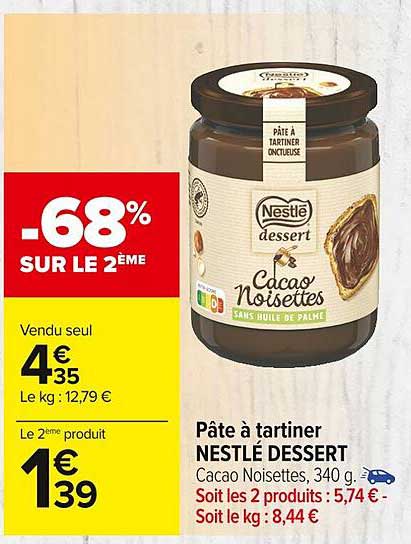 Pâte à Tartiner Nestlé Dessert