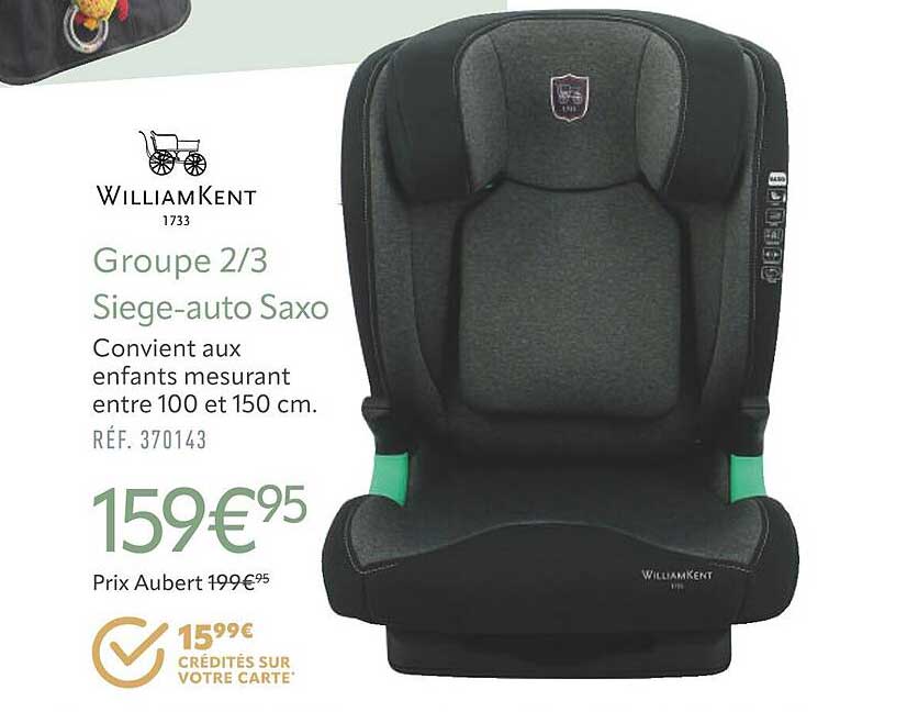 siège-auto saxo william kent