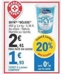 Skyr "délisse"