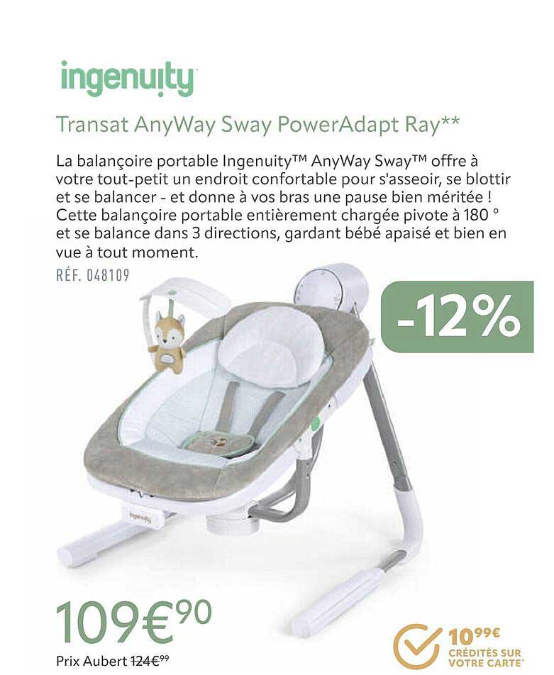 transat any way sway power adapt ray ingenuity