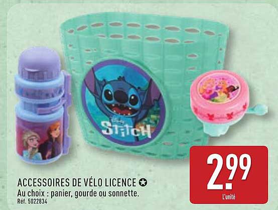 ACCESSOIRES DE VÉLO LICENCE