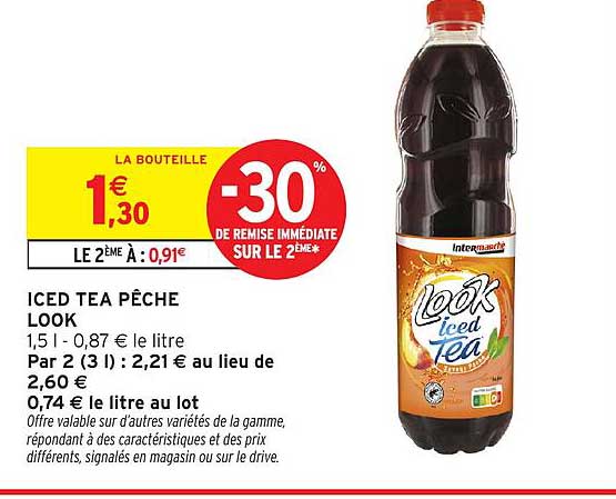 LOOK Iced Tea Pêche