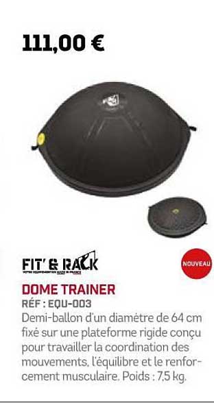 dome trainer fit' & rack