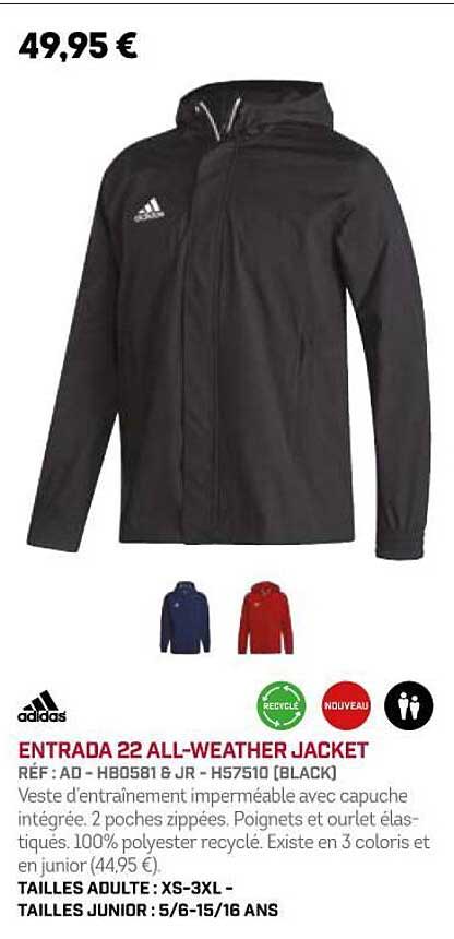 entrada 22 all-weather jacket