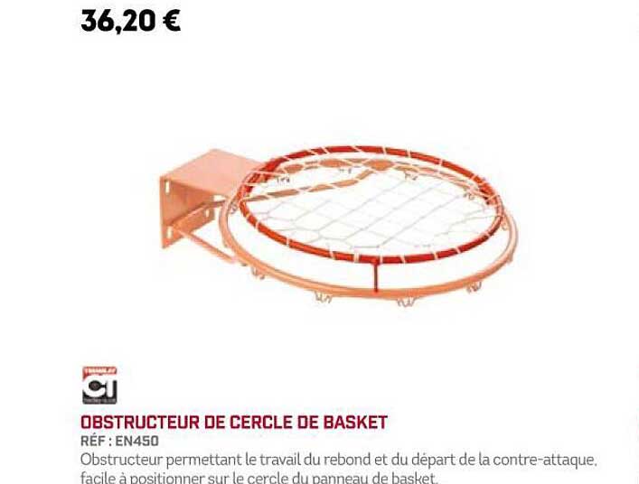 obstructeur de cercle de basket
