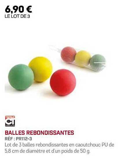 balles rebondissantes
