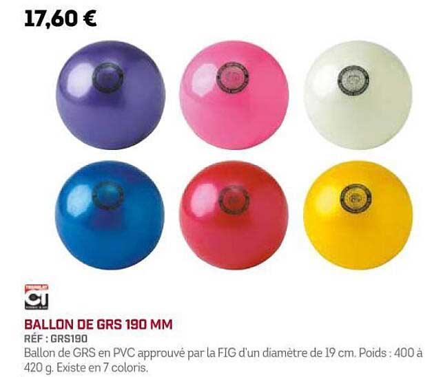 Ballon De Grs 190 Mm