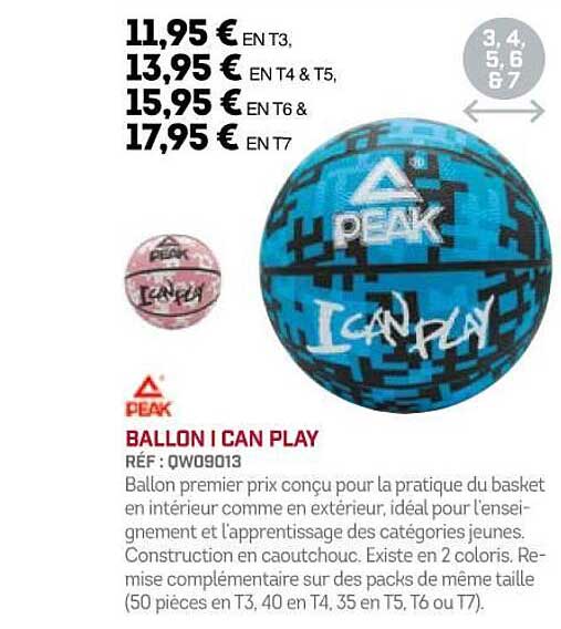 Ballon I Cann Play Peak