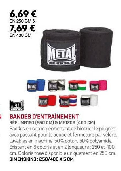 Bandes D'entraînement Metal